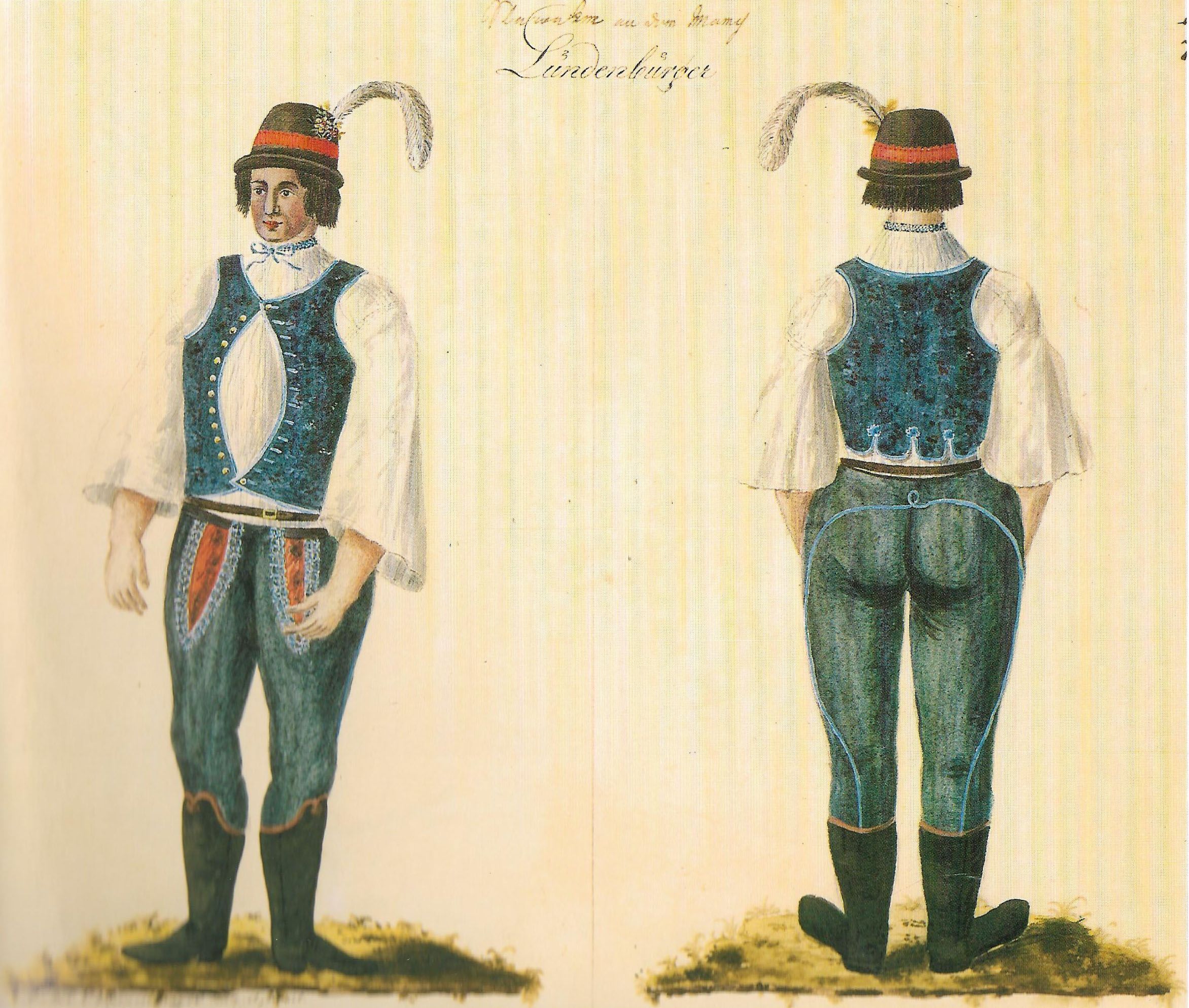 Slováci na řece Moravě/Břeclavané. Kvaš 1814.
