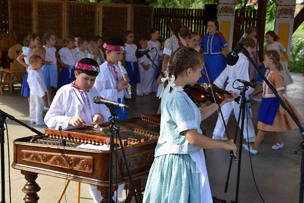 DS Voděnka Podivín – cimbálová muzika, 2019. Archiv autorky.