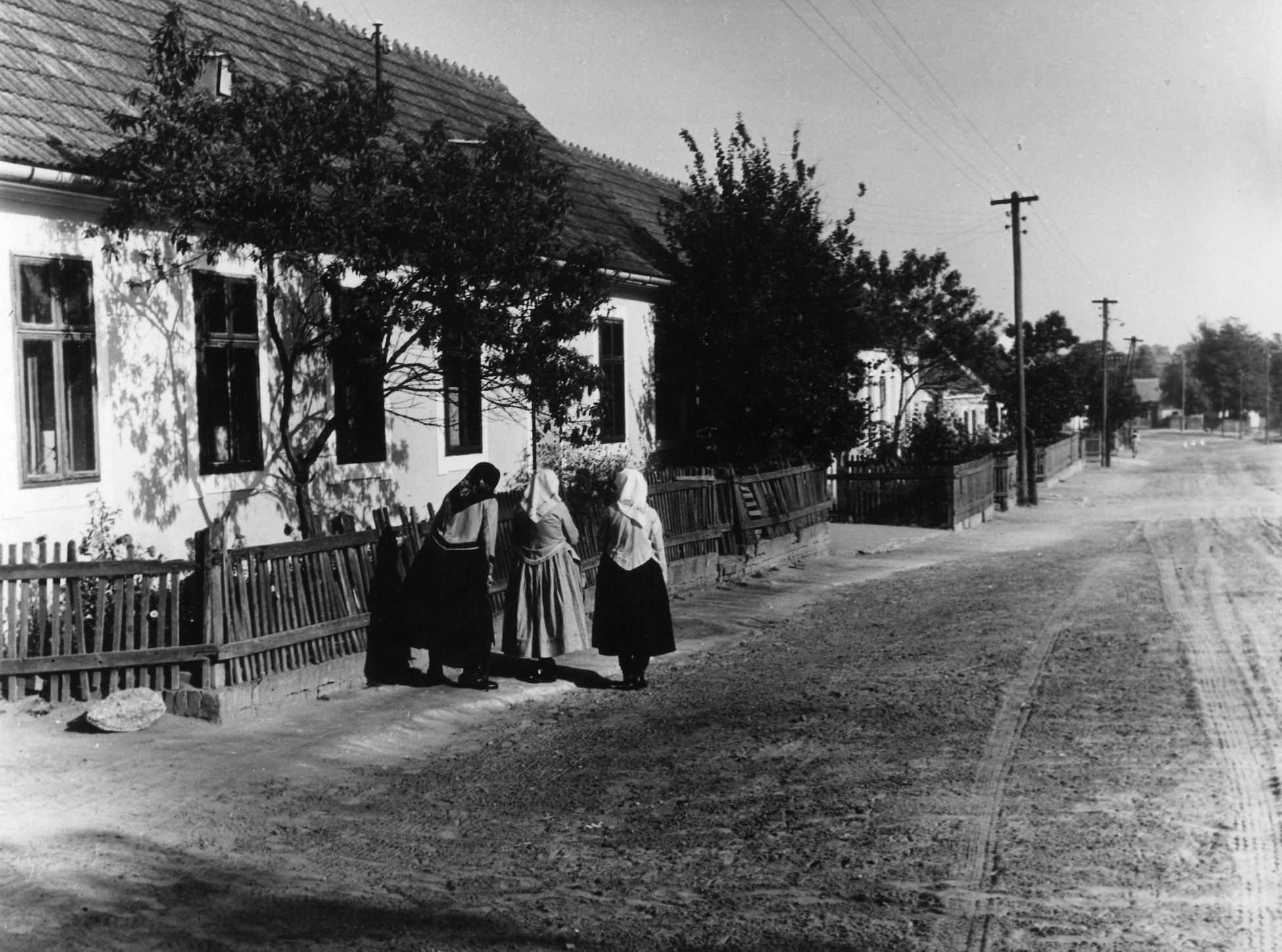Hlohovec, 50. léta, foto J. Dostál. Archiv autorky.